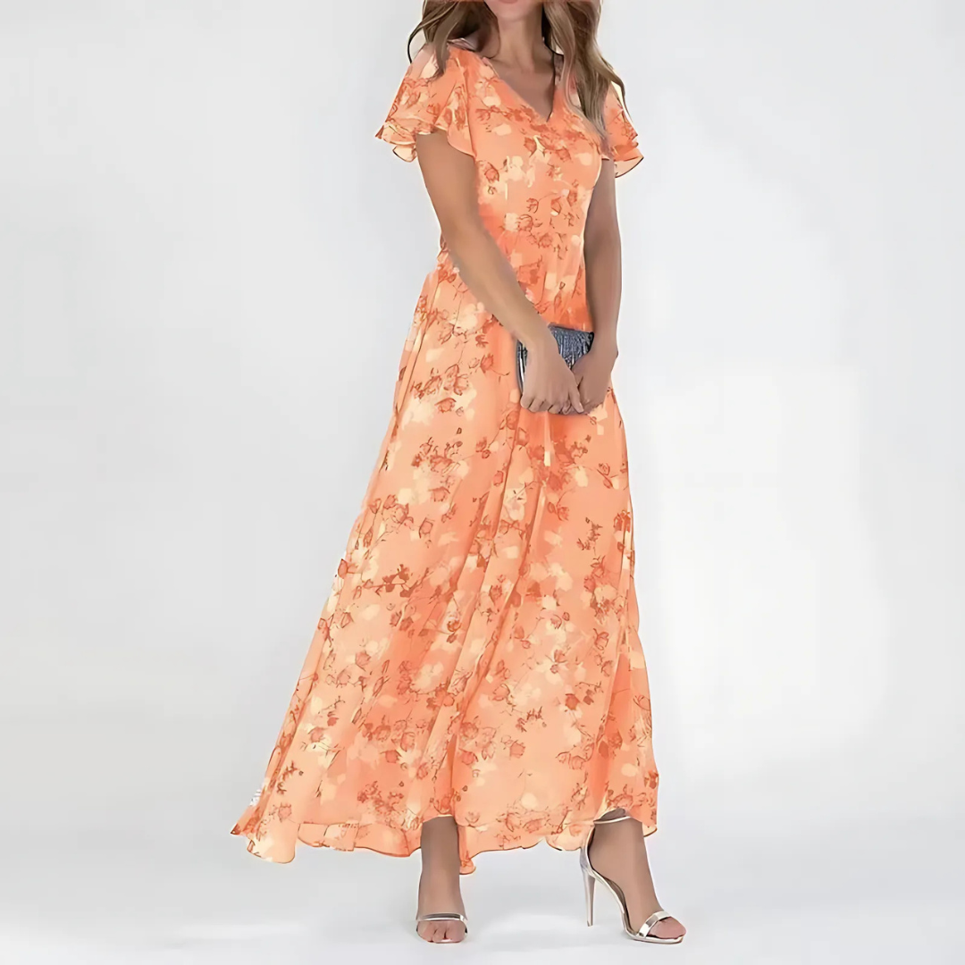 Women’s Summer Dresses with Flattering Floral Fit for Wedding Guests