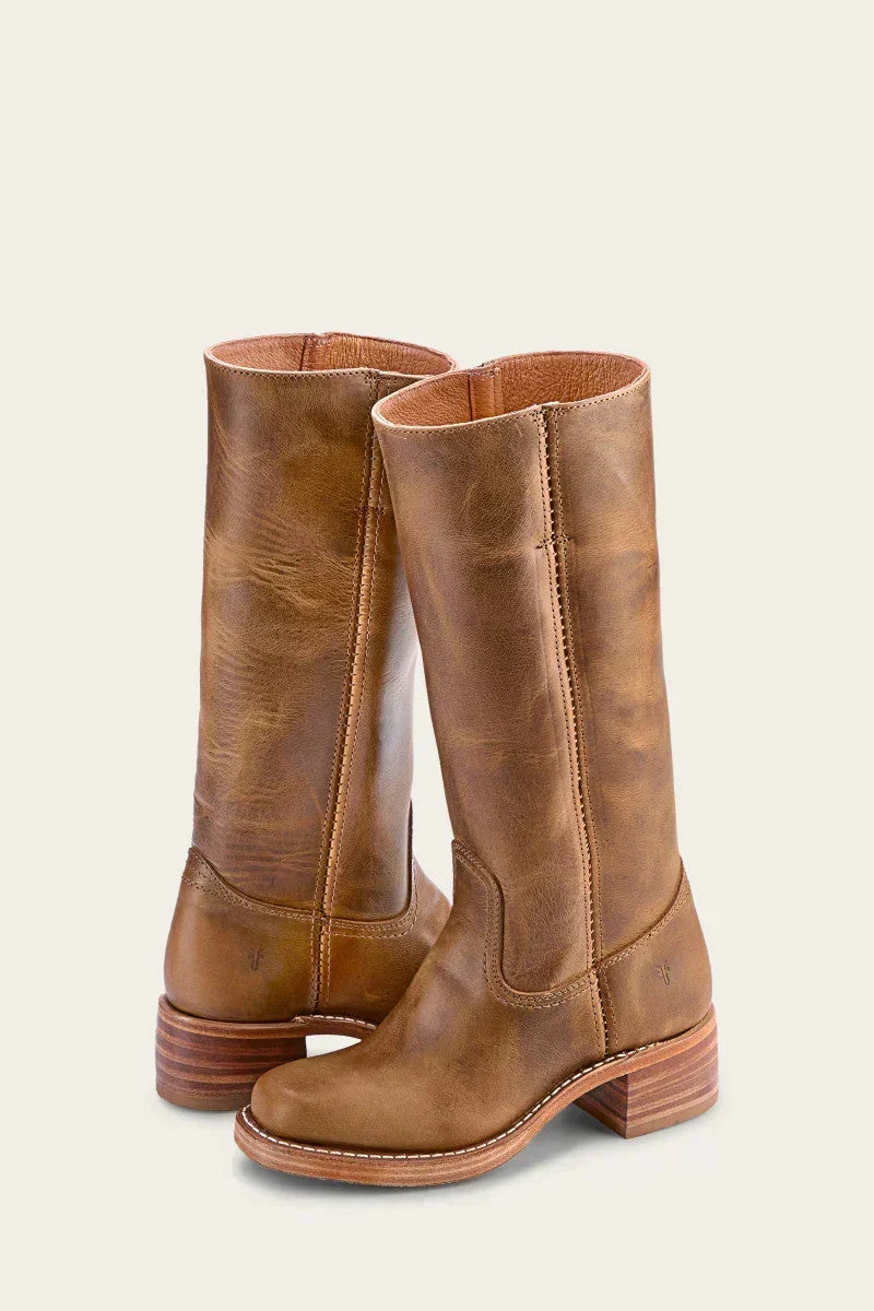 Exquisite Sturdy Western Leather Cowboy Boots for Women