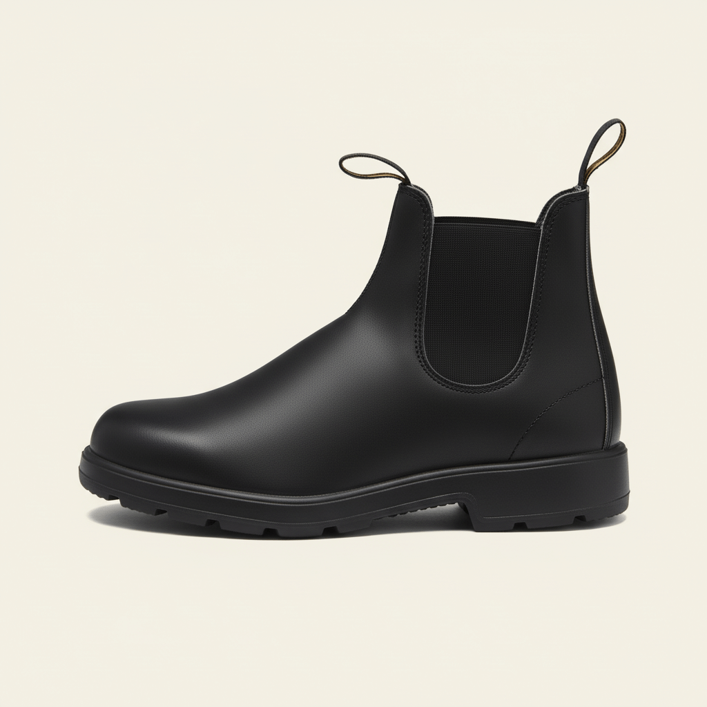 Rugged Sole Chelsea Boots