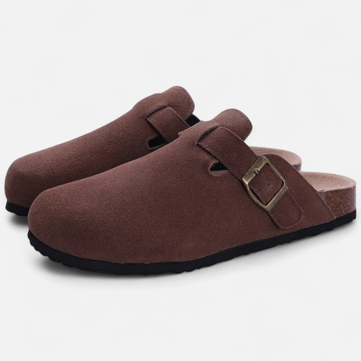 Men’s Home Walking Everyday Suede Mules Sculpted Clog