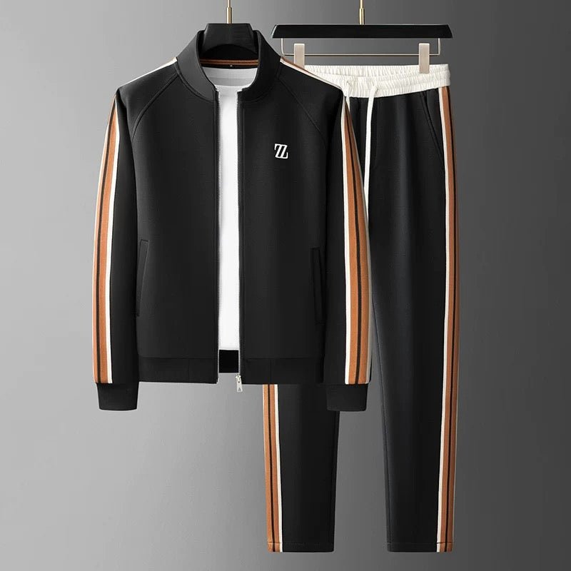 Men’s Sporty Outdoor Two Piece Tracksuit Set